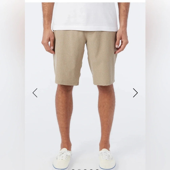 O’Neill RESERVE HEATHER 21" HYBRID SHORTS Khaki Sz 38 - Picture 3 of 12
